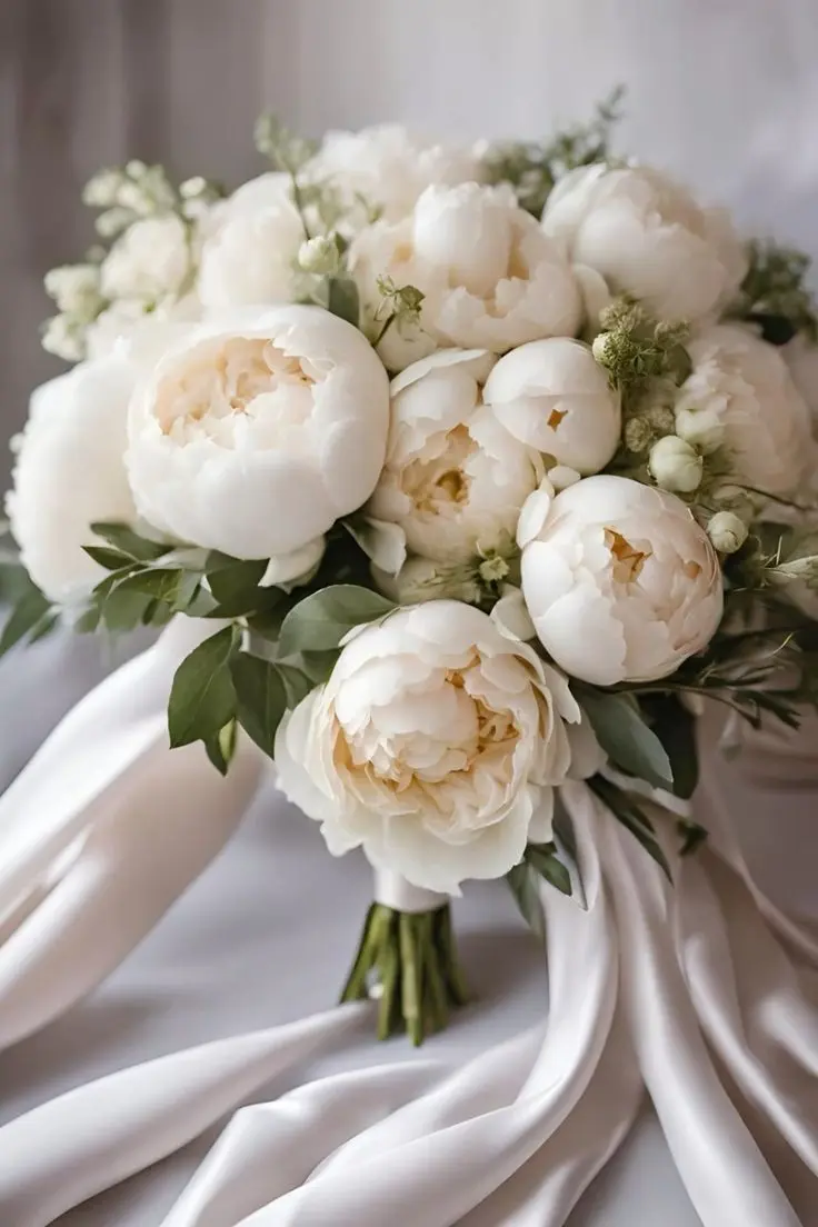 White Peony Elegance
