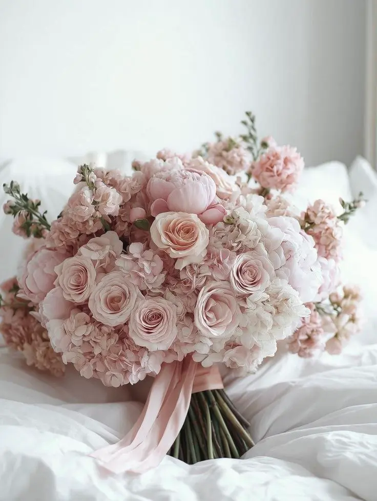 Blush Peony Bridal Bouquet